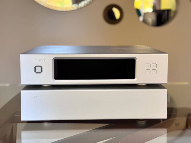 Aurender N30SA Streaming Music Server in Silver