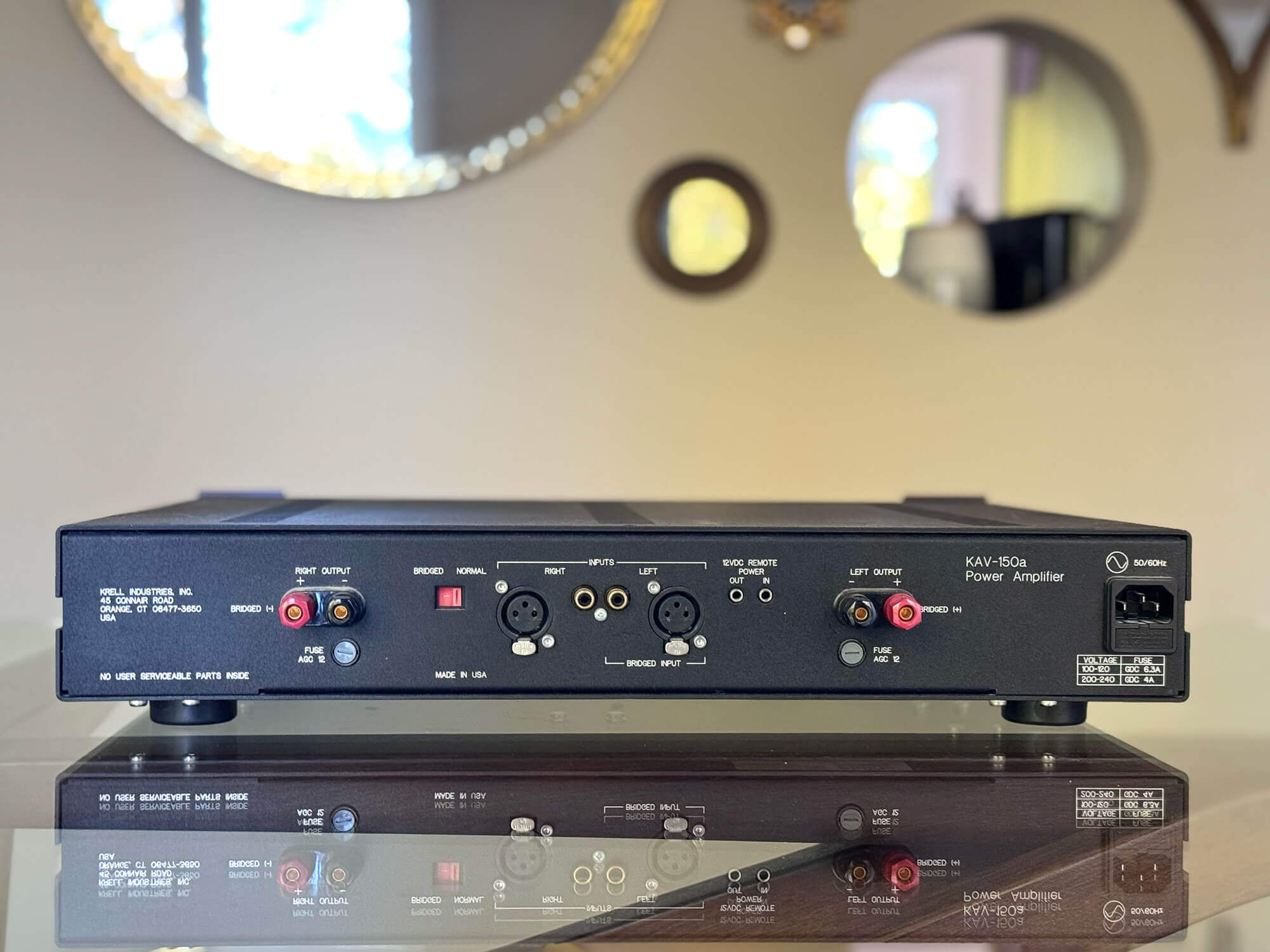 Krell KAV-150a Power Amplifier - Image 3