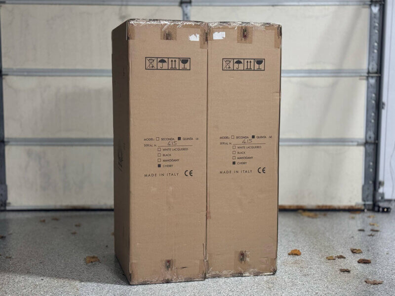 Opera Quinta SE Loudspeakers in Cherry - New in Box!