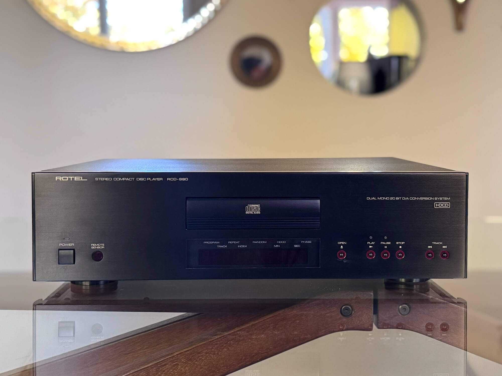 Rotel RCD-990 CD Player and DAC