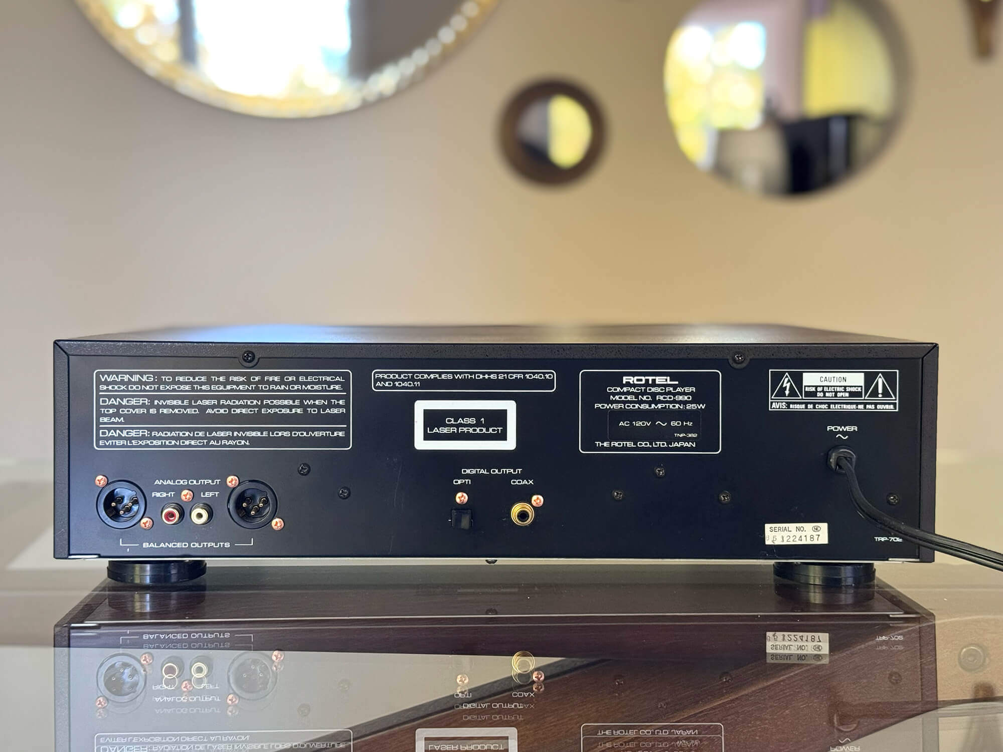 Rotel RCD-990 CD Player and DAC - Image 2