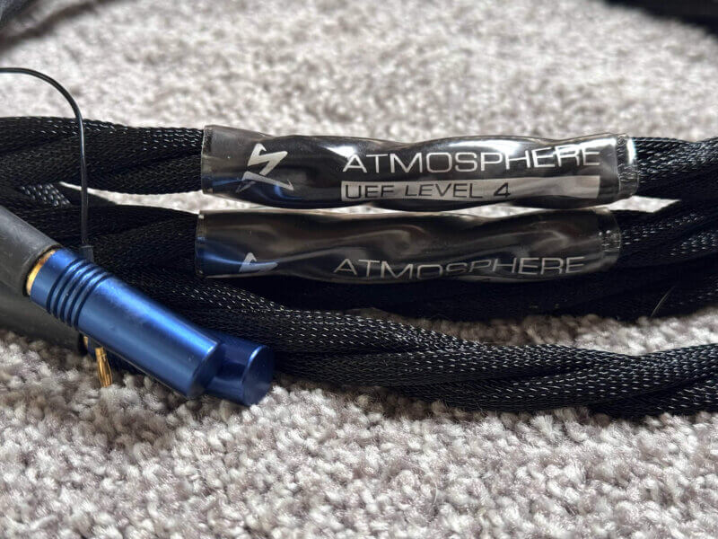 Synergistic Research Atmosphere UEF Level 4 RCA Cables, 1.5M