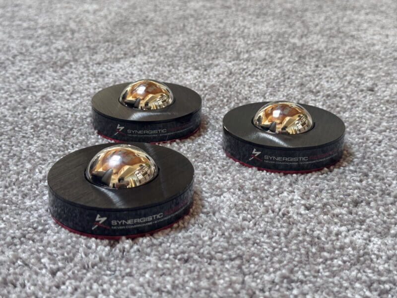 Synergistic Research MiG SX Isolation Footers, Free Shipping!