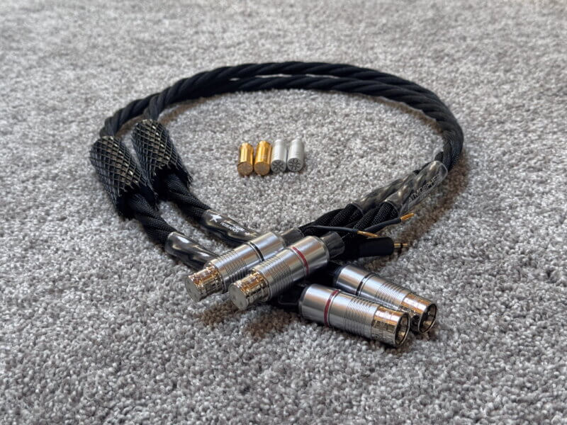 Synergistic Research Atmosphere SX Euphoria 1M XLR Interconnects, Free Shipping!