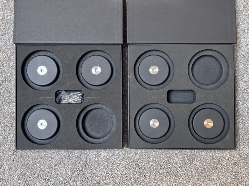 Stack Audio Auva 70 Isolation Footers, Set of Six, Free Shipping!