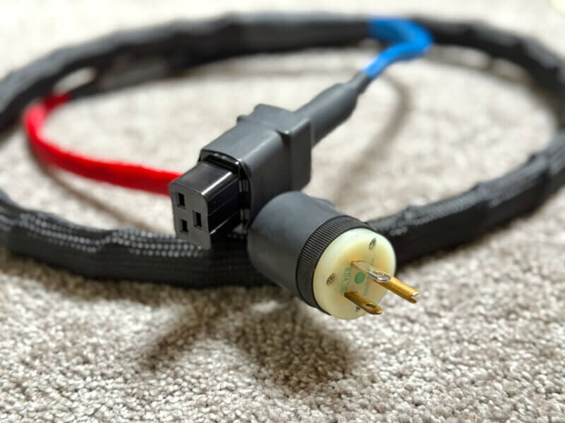 NBS Black Label Junior Power Cable, 6ft, 20A, Free Shipping!