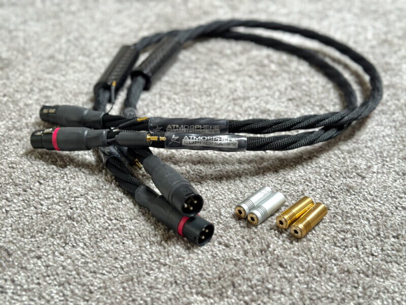 Synergistic Research Atmosphere SX Euphoria 1M XLR Interconnects, Free Shipping!