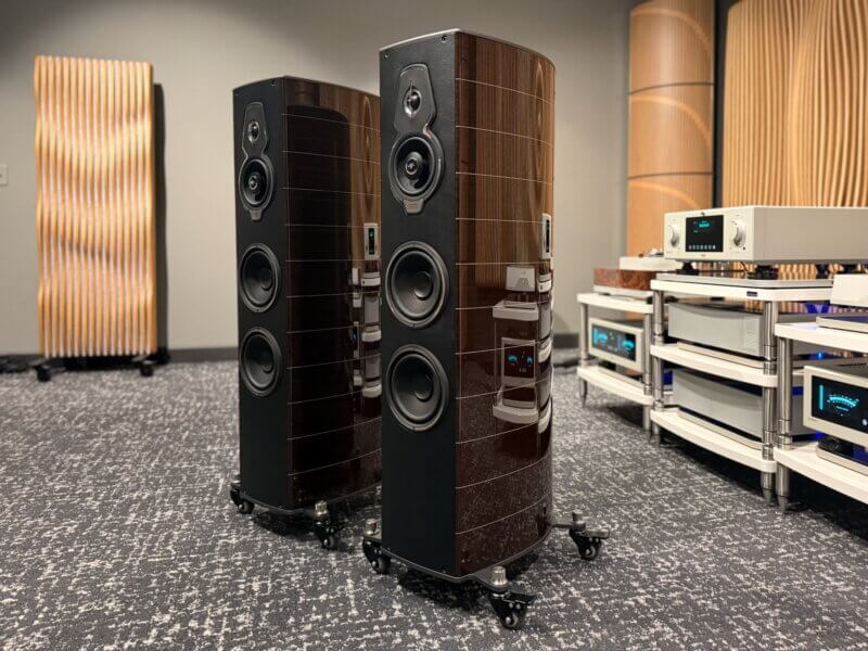 Sonus Faber Serafino G2 Loudspeakers, Wenge, Free Freight Shipping!